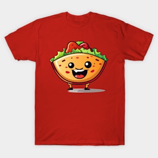 kawaii Taco T-Shirt cute potatofood T-Shirt